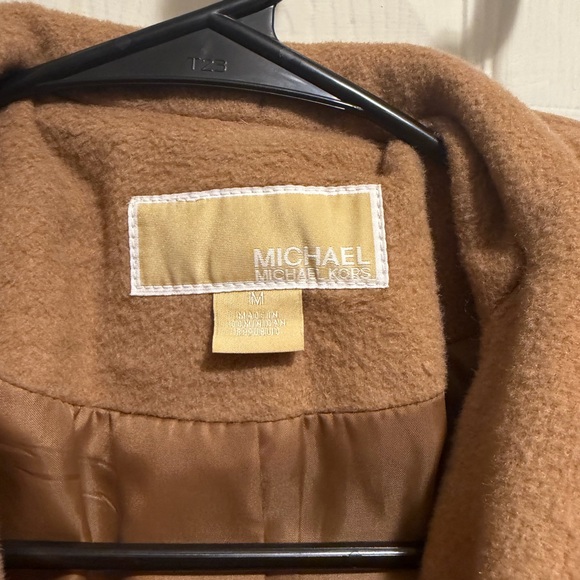 Michael Kors Tan Belted Coat - Picture 4 of 5